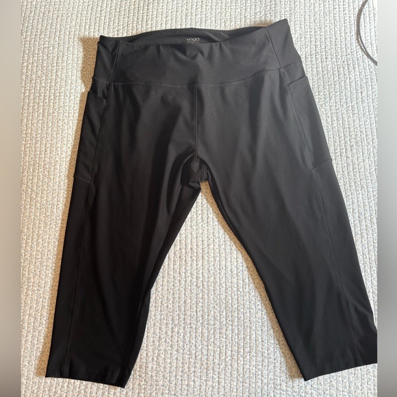 Vogo Athletica Black Plus Leggings - Picture 1 of 5